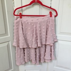 Solitare Pink Ruffle Skirt